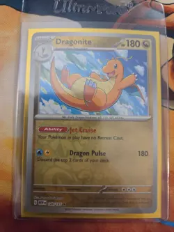 Dragonite Reverse Holo 149/165 Rare MEW SV: Scarlet & Violet 151 LP Pokemon Card - Image 1