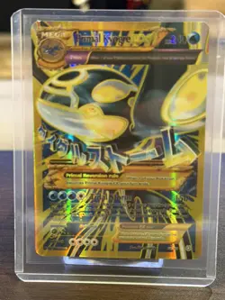Primal Kyogre EX Shiny Full Art Holo Card 96/98 XY-Ancient Origins LP - Dings - Image 3