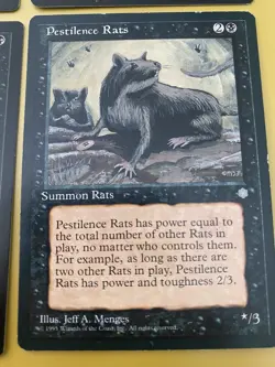 Magic The Gathering lot, x4 Black Creature Cards: Phyrexian Denouncer, Flesh Re. - Image 5