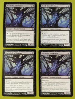 Black Oak of Odunos x4 Born of the Gods 4x Playset Magic the Gathering MTG - Image 1