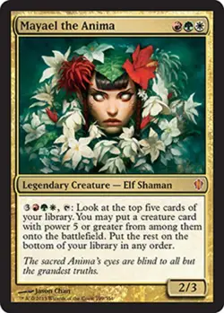 1 x Mayael the Anima - Commander 2013 - NM-Mint - MTG - Image 1