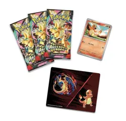 Pokemon Ascended Hero’s Tech Sticker Pack - Charmander Promo - Sealed - Image 3