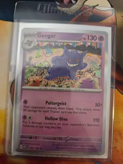 Gengar 094/165 SV: MEW EN-151 Holo Rare Pokemon Card - Image 1
