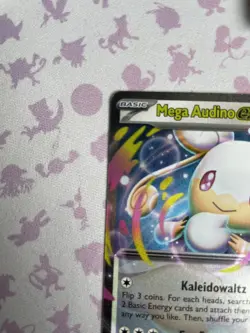 Pokemon TCG Ascended Heroes Mega Audino EX 172/217 Pack Fresh MINT CONDITION - Image 2