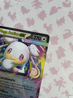 Pokemon TCG Ascended Heroes Mega Audino EX 172/217 Pack Fresh MINT CONDITION - Image 3