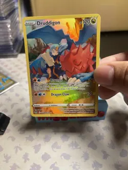 Pokemon TCG Druddigon (Trainer Gallery) SWSH12: Silver Tempest TG09/TG30 NM/M - Image 2