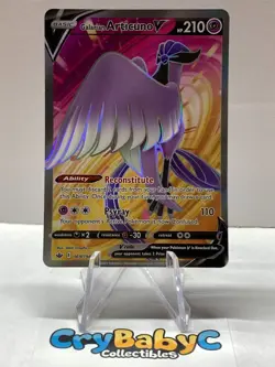 Pokemon Galarian Articuno V 169/198 Chilling Reign Sword & Shield FULL ART - Image 1