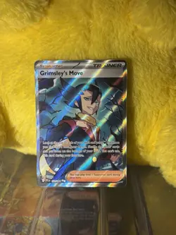POKEMON TCG - Grimsley's Move - Phantasmal Flames 120/094 - NM/M (FULL ART) - Image 1