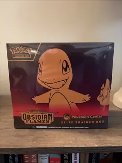Pokemon Scarlet & Violet: Obsidian Flames Pokemon Center Elite Trainer Box - New - Image 1