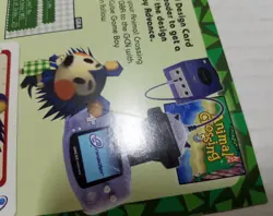 Nintendo Power Animal Crossing Game E Reader NES LINK Design Card Promo 2002 - Image 3