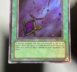 Black Pendant MRL-003 (MP) 1st Edition Super Rare 2002 Yu-Gi-Oh! Card - Image 4