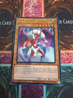 Yugioh Santa Claws SS05-ENV01 Ultra Rare 1st Edition Near Mint - Image 1