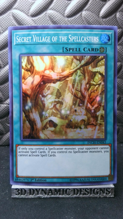 | Yugioh Secret Village of the Spellcasters INCH-EN043 1st Super The NM 🔥 | - Image 1