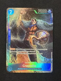 Crocodile Alt Art Romance Dawn OP01-067 ENGLISH One Piece Card Game - Image 1