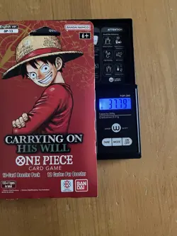 One Piece OP-13 CARRYING ON HIS WILL Sleeved Booster Pack - Heavy - 37.79g 🔥🔥 - Image 1