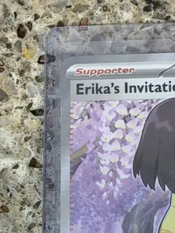 Pokemon TCG Erika's Invitation Scarlet Violet-151 Holo Ultra Rare Card 196/165 - Image 3