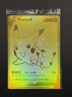 Pikachu V Promo SWSH145 Sword & Shield Pokemon Card SEALED - Image 1