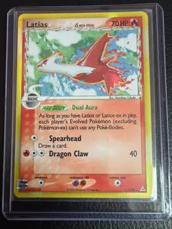 Latias 11/110 Holo Rare Foil Delta Species Phantoms Pokemon TCG Card 🔥🔥🔥 - Image 1