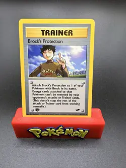 Pokemon Card - Brock's Protection Gym Challenge 101/132 Rare 1st Edition NM - Image 1