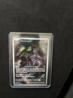Pokemon Mewtwo SVP052 Promo & Blastoise 2/102 Base Set Holo Cards English - Image 1