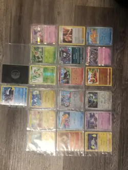 Huge Pokemon Bulk Lot of 300+ Cards Mixed & Protective Sleeve In EUC View ALL - Image 1