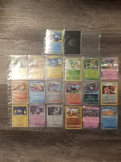 Huge Pokemon Bulk Lot of 300+ Cards Mixed & Protective Sleeve In EUC View ALL - Image 2