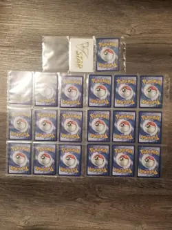 Huge Pokemon Bulk Lot of 300+ Cards Mixed & Protective Sleeve In EUC View ALL - Image 3