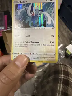 Lugia 132/185 Swsh04: Vivid Voltage (Holo Bleed Error) Pokemon Card - Image 2