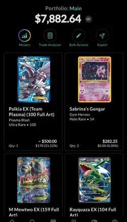 Entire Pokemon Card Collection Binder Lot, Vintage, Full Art, Rainbow, V Gx ,Ex - Image 1