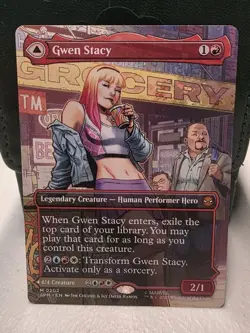 Gwen Stacy (0202) (Borderless) Marvel's Spider-Man Regular NM - Image 1
