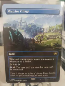 Mistrise Village Borderless Tarkir Dragonstorm NM MTG - Image 1
