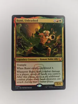 Bumi, Unleashed NM Regular #211 MTG Avatar: The Last Airbender - Image 1