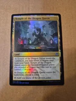Temple of the Dragon Queen Adventures in the Forgotten Realms Foil - Image 1