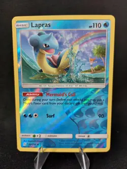 Lapras 36/236 - SM-Unified Minds Reverse Holo Pokemon TCG - LP - Image 1