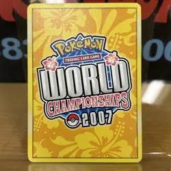 Pokemon Jolteon TCG Gold Star 101/108 - World Championships 2008 - Image 2