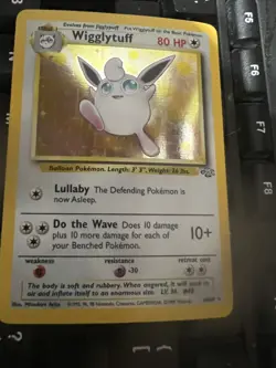 Pokemon Wigglytuff Holo #16/64 "Lullaby" - Image 1
