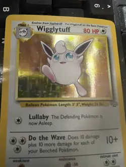 Pokemon Wigglytuff Holo #16/64 "Lullaby" - Image 3