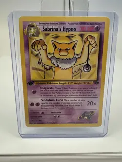 Sabrina's Hypno [1st Edition] #56 - Pokemon Gym Challenge - Image 5