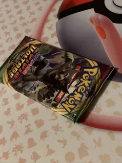 Pokemon TCG Sword And Shield Vivid Voltage New And Sealed Booster Pack - Image 3