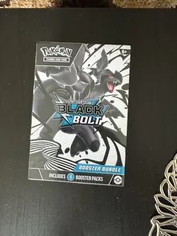 Pokemon TCG Black Bolt Booster Bundle 6 Booster Packs New Sealed - Image 2