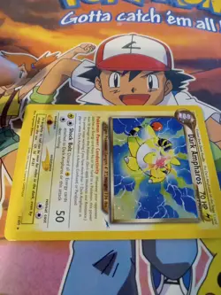 Pokemon TCG Dark Ampharos 1/105 Neo Destiny Holo Rare Unlimited - Image 5