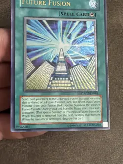 Yu-Gi-Oh! TCG Future Fusion POTD-EN044 Unlimited Ultimate Rare VLP - Image 3