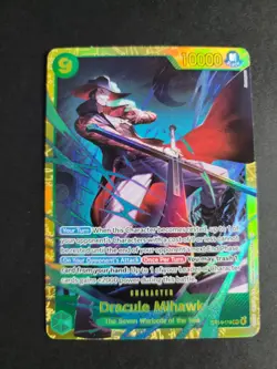 Dracule Mihawk OP14-119 SEC Secret Rare One Piece The Azure Sea's Seven - Image 1