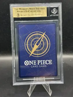 BGS 9.5 GEM MINT Monkey D Luffy Treasure Rare OP07-109 500 Years in the Future - Image 2
