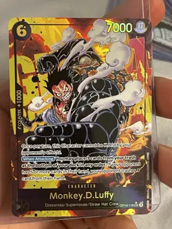 One Piece MONKEY.D.LUFFY Sec Royal Blood Alt Art OP10-118 Parallel English Luffy - Image 3