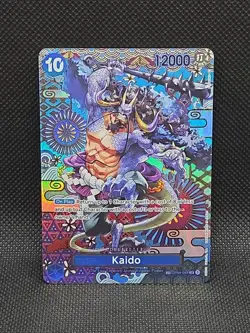Kaido SP SR OP04-044 OP05 Alternate Art One Piece English TCG - Image 1