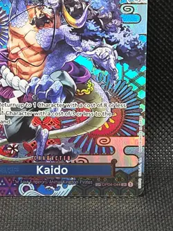 Kaido SP SR OP04-044 OP05 Alternate Art One Piece English TCG - Image 5