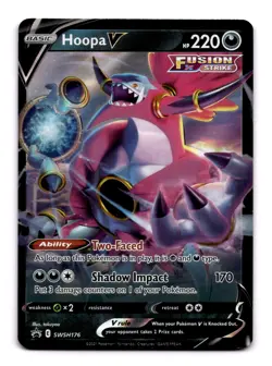 Hoopa V - - SWSH176 SWSD: SWSH: Sword & Shield Promo Cards Promo Holo NM - Image 1