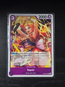 Nami (OP09-070) Uncommon Mint Condition One Piece Character Card - Image 1