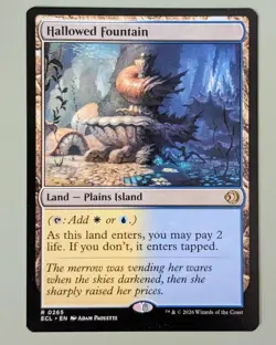 Hallowed Fountain - Lorwyn Eclipsed #265 Rare - Mint, Pack Fresh - MtG - Image 1